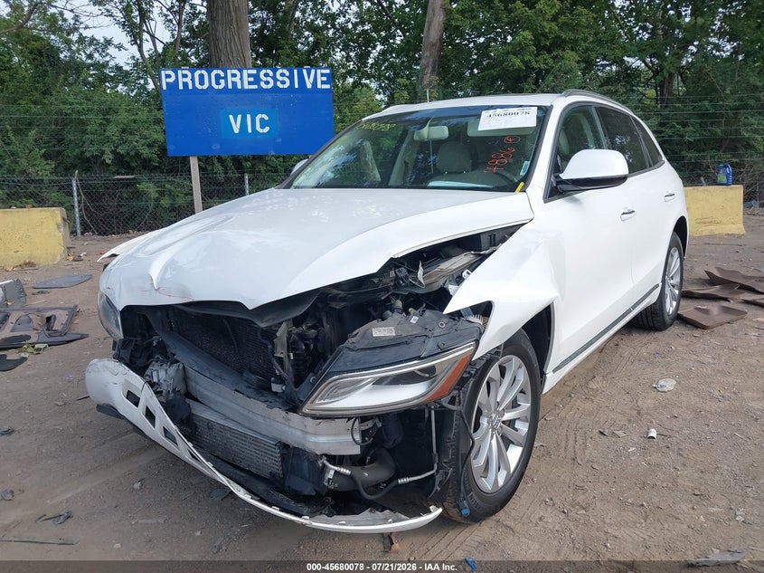 Vin: wa1c2afp6ha094886, lot: 46178687, audi q5 2.0t premium 20172