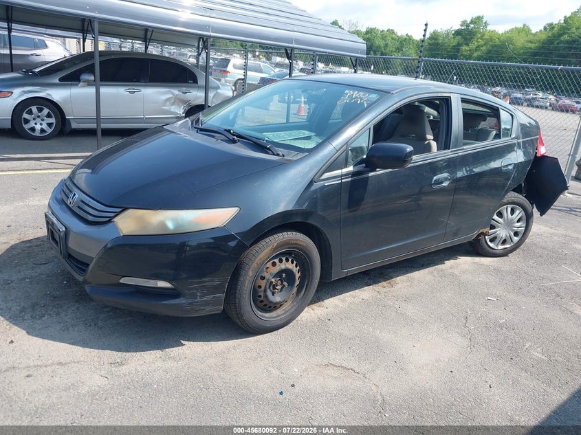 Vin: jhmze2h52as022266, lot: 46178701, honda insight lx 20102