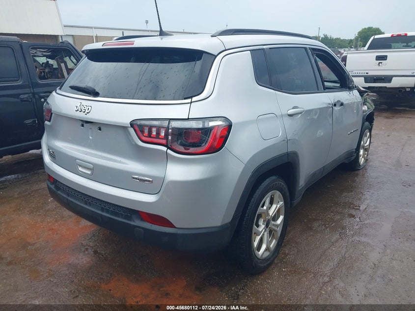 Vin: 3c4njdbn2st572308, lot: 46178721, jeep compass latitude 4x4 20254