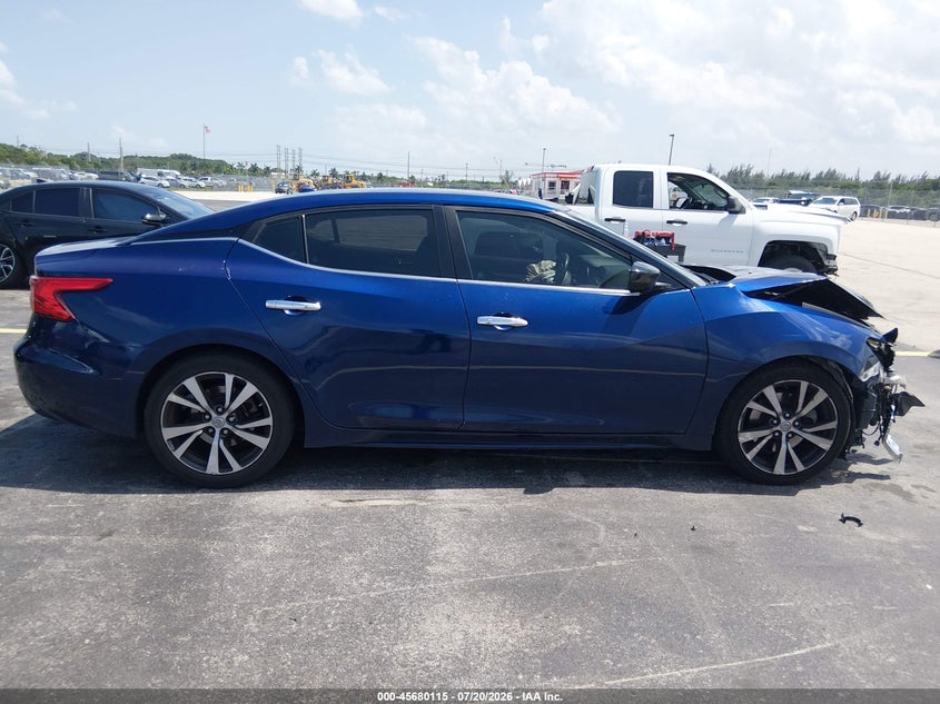 2017 NISSAN MAXIMA SEDAN 3.5L V-6 DOHC, VVT, 300HP