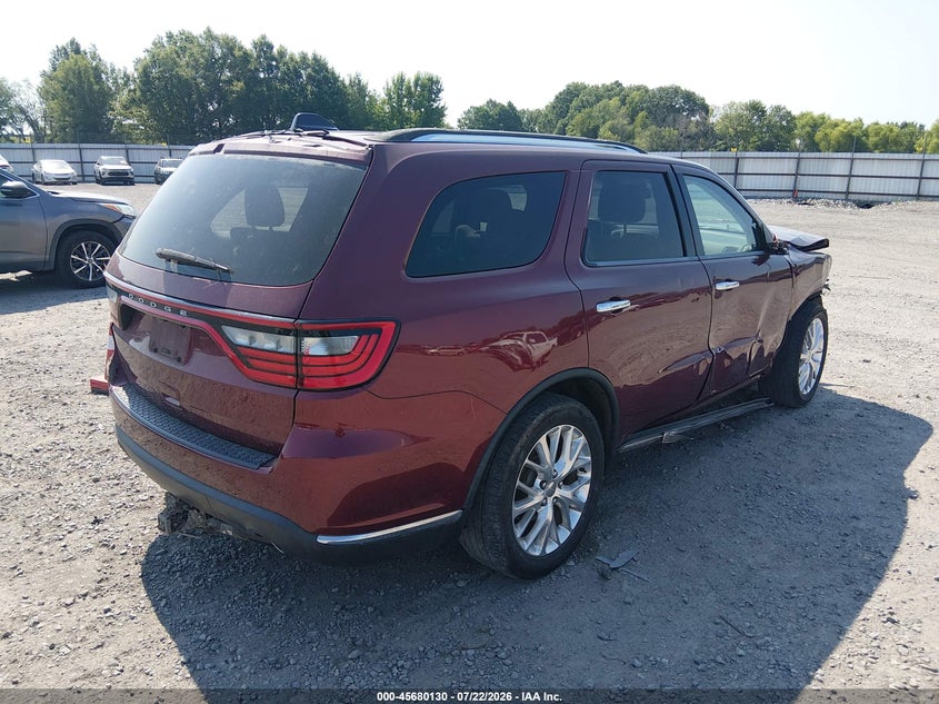 Vin: 1c4rdhag9gc412724, lot: 46178739, dodge durango sxt 20164