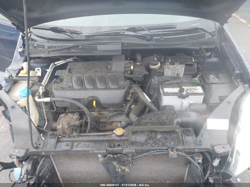 2010 Nissan Sentra 2.0 VIN: 3N1AB6AP3AL612598 Lot: 45680137
