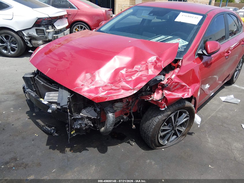 2022 Kia Forte Lxs VIN: 3KPF24AD8NE432931 Lot: 45680148
