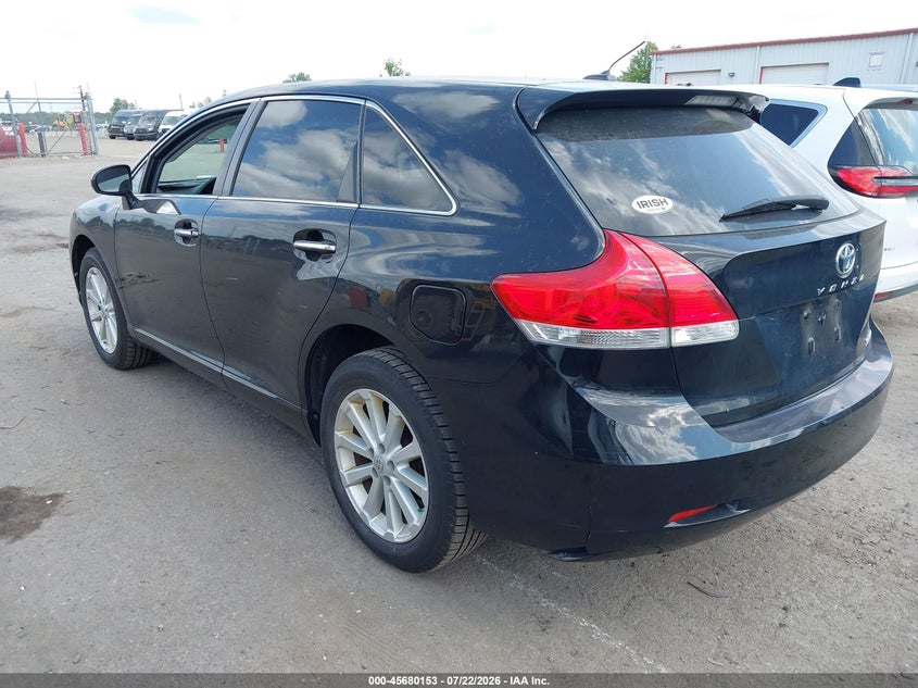 Vin: 4t3ba3bb1cu030033, lot: 46178762, toyota venza xle 20123