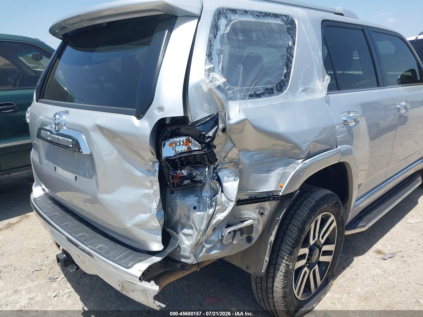 2020 Toyota 4Runner Limited VIN: JTEBU5JR5L5817832 Lot: 45680157