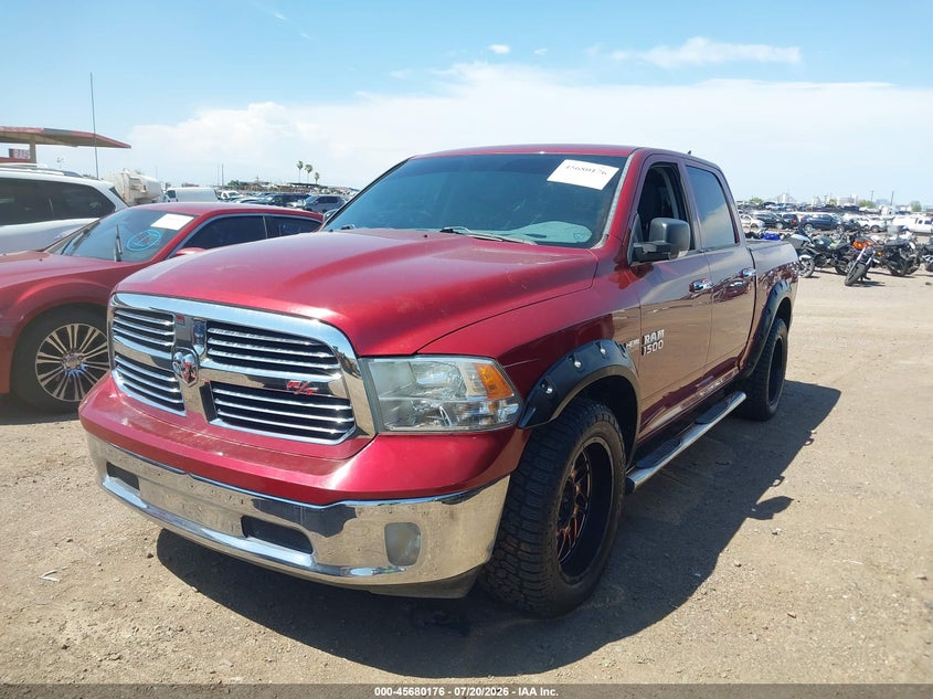 Vin: 1c6rr6lt0es245390, lot: 46178785, ram 1500 big horn 20142
