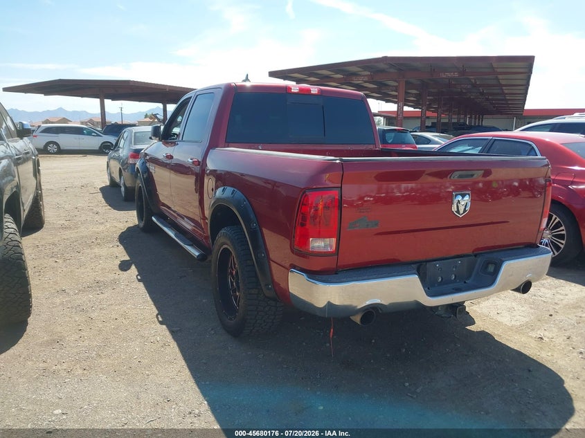 Vin: 1c6rr6lt0es245390, lot: 46178785, ram 1500 big horn 20143