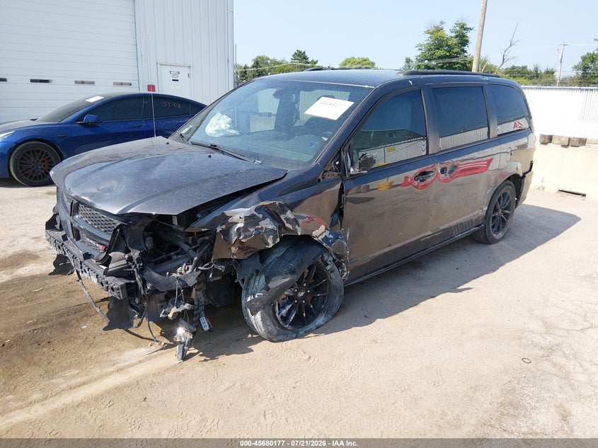Vin: 2c4rdgbg4lr233713, lot: 46178786, dodge grand caravan se plus 20202