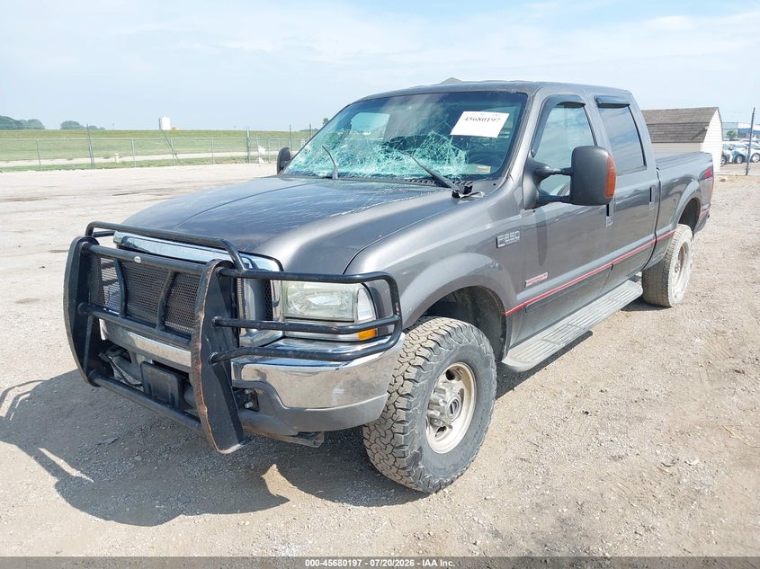 2003 Ford F250, Front End, IAAI, VIN 1FTNW21P23EC51900 — photo 2