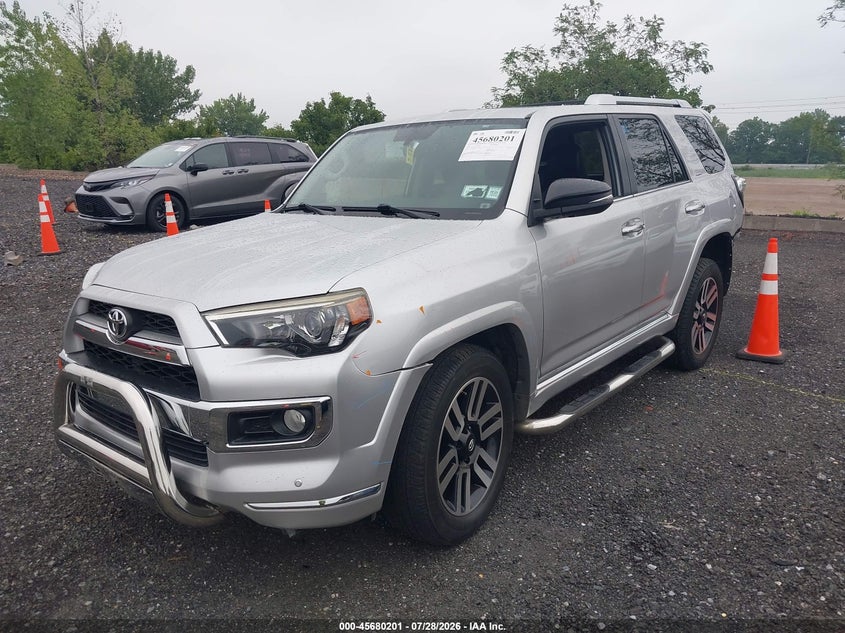 Vin: jtebu5jrxe5184814, lot: 46178810, toyota 4runner limited 20142