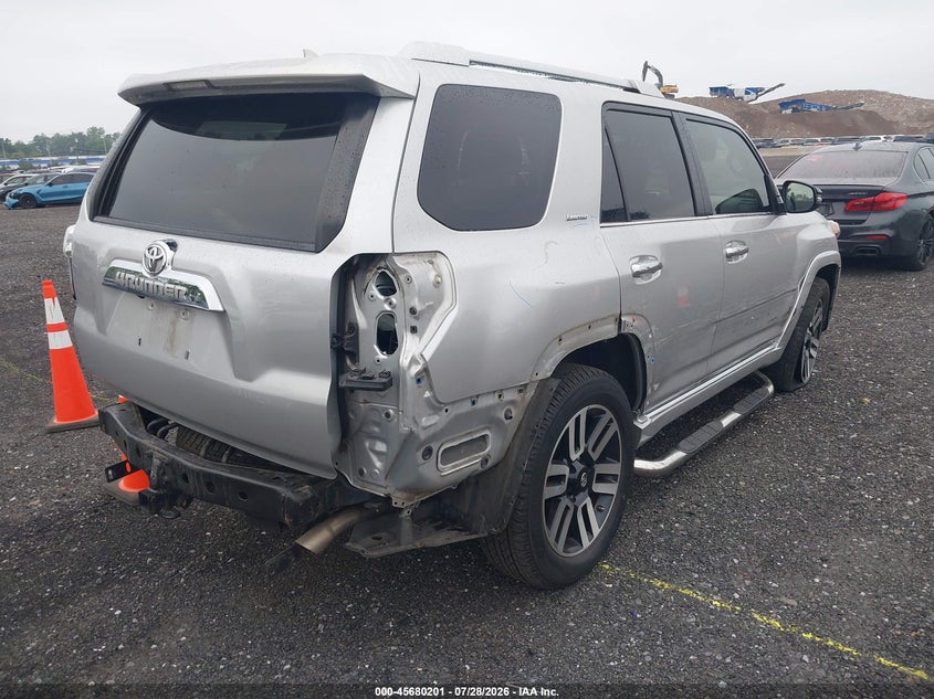 Vin: jtebu5jrxe5184814, lot: 46178810, toyota 4runner limited 20144