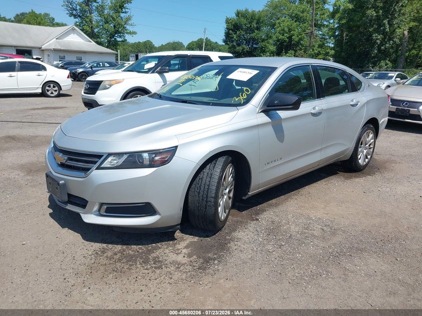 Vin: 2g11z5sa7h9186000, lot: 46178815, chevrolet impala ls 20172