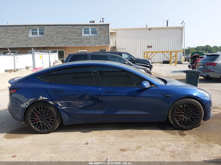 2021 Tesla Model 3 Performance Dual Motor All-Wheel Drive VIN: 5YJ3E1ECXMF991268 Lot: 45680228