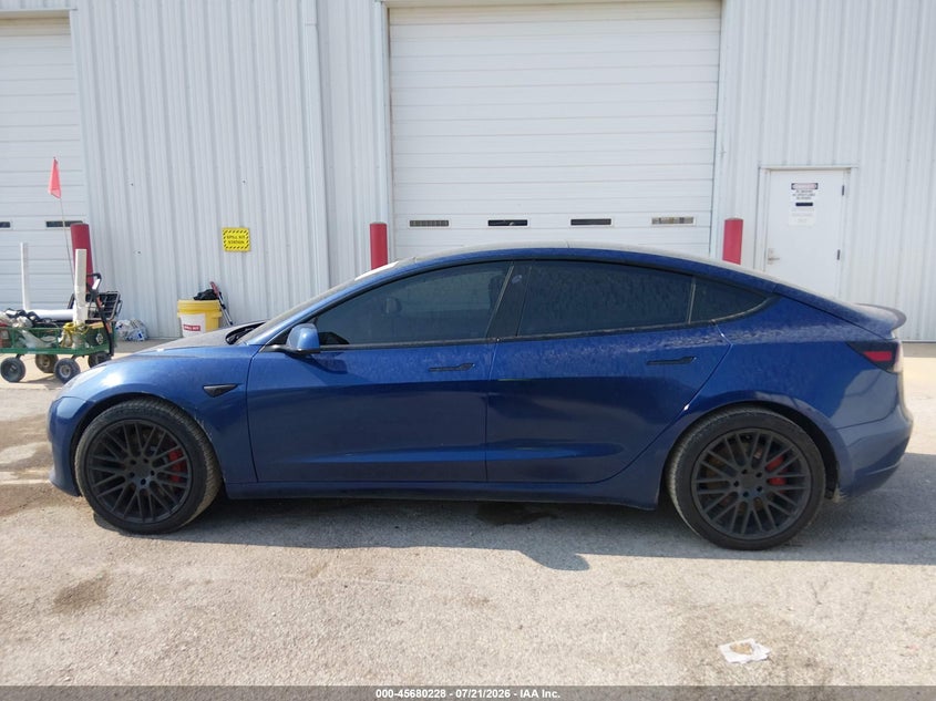 2021 Tesla Model 3 Performance Dual Motor All-Wheel Drive VIN: 5YJ3E1ECXMF991268 Lot: 45680228