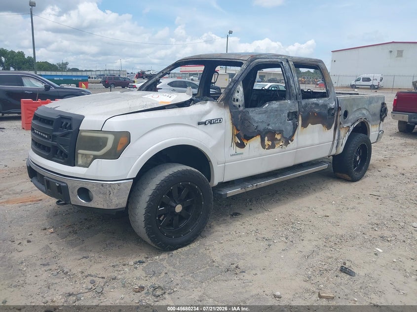 2011 Ford F-150 Lariat VIN: 1FTFW1ET3BFD36128 Lot: 45680234