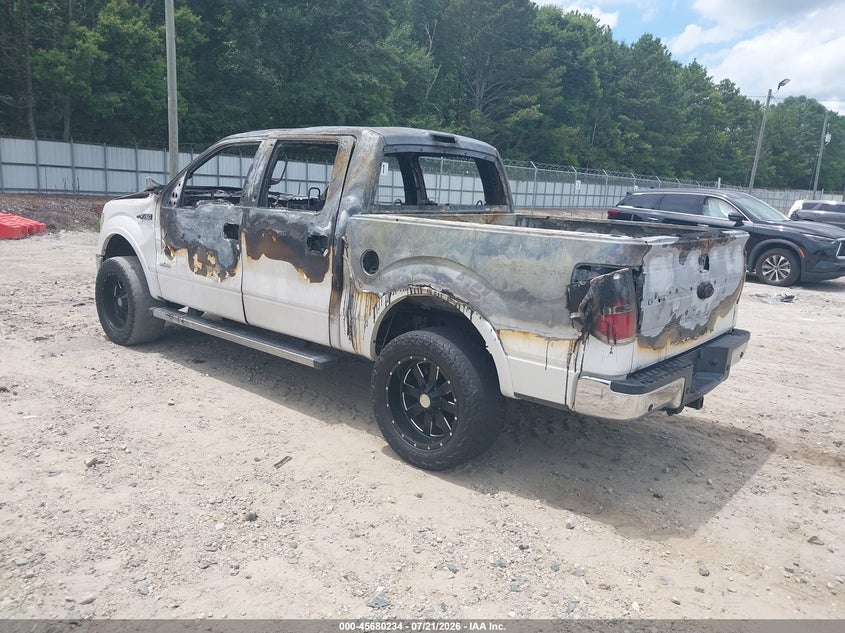 2011 Ford F-150 Lariat VIN: 1FTFW1ET3BFD36128 Lot: 45680234