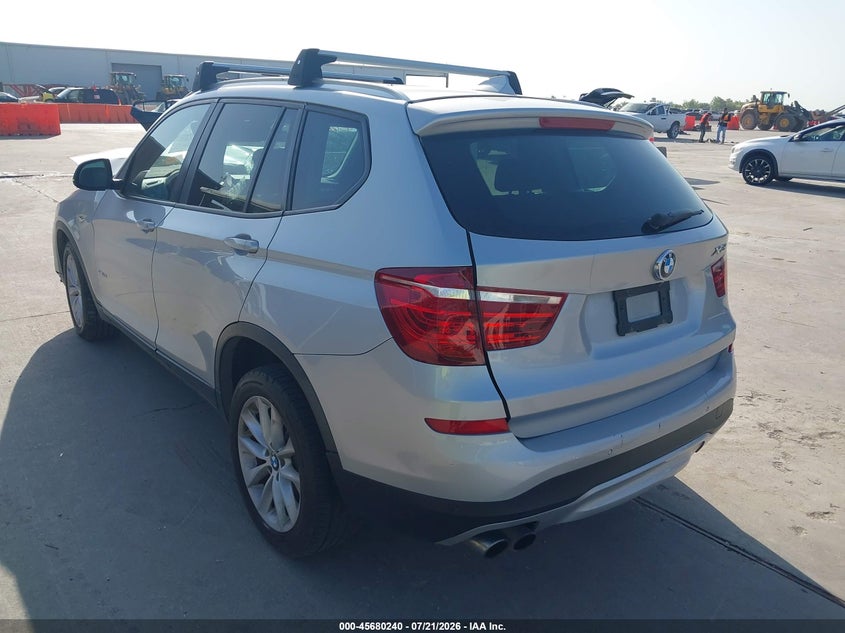 2017 BMW X3 Sdrive28I VIN: 5UXWZ7C52H0U46063 Lot: 45680240