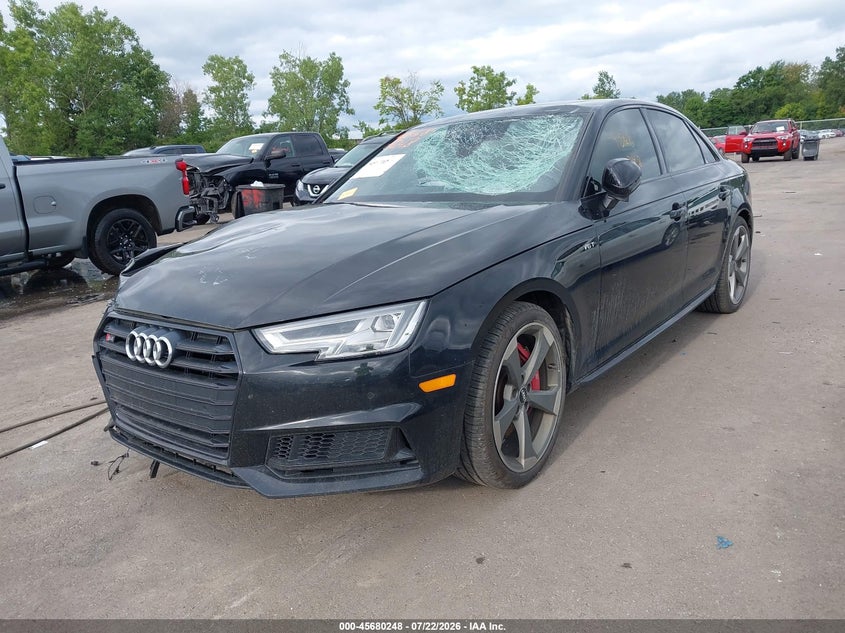 Vin: waub4af46ja136283, lot: 46178857, audi s4 3.0t premium plus 20182