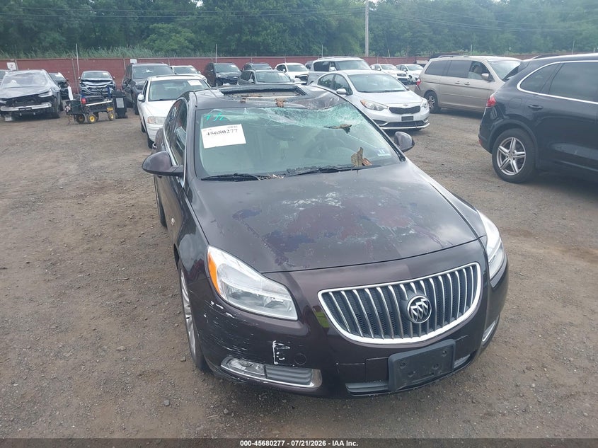 2011 Buick Regal Cxl Russelsheim VIN: W04GP5EC6B1139468 Lot: 45680277