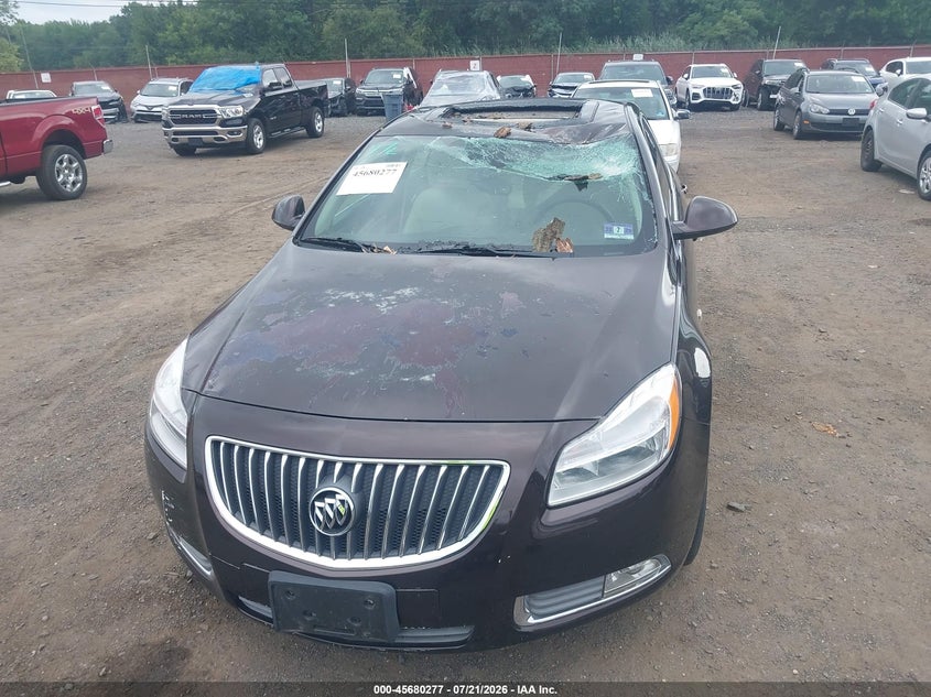 2011 Buick Regal Cxl Russelsheim VIN: W04GP5EC6B1139468 Lot: 45680277