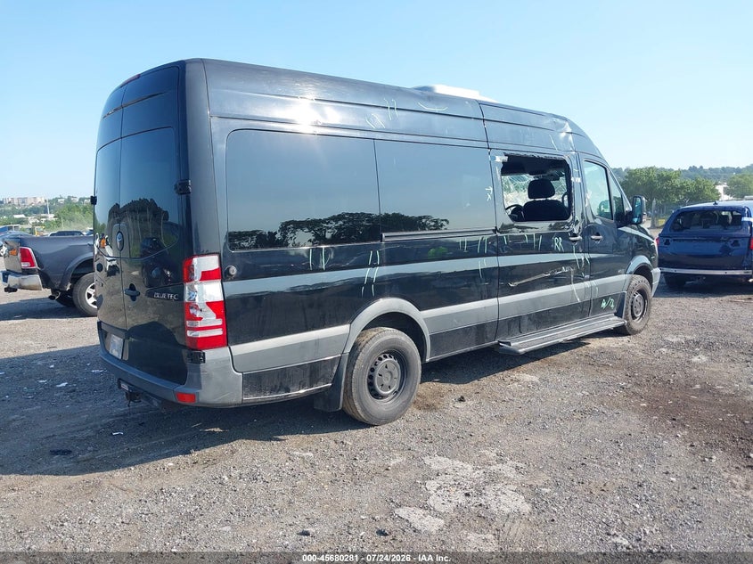 Vin: wdzpe8cc6d5743050, lot: 46178890, mercedes-benz sprinter 2500 high  roof 20134