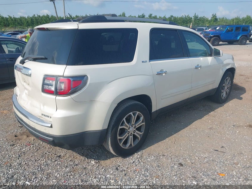 Vin: 1gkkvskd0ej345007, lot: 46178896, gmc acadia slt-2 20144