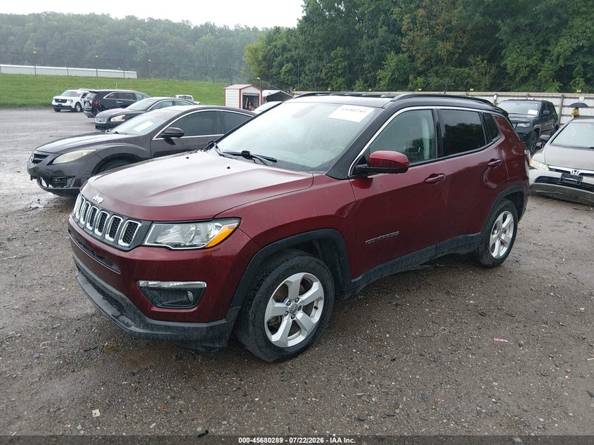 Vin: 3c4njcbb0lt229871, lot: 46178898, jeep compass latitude fwd 20202