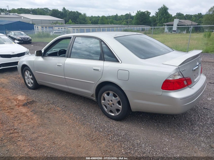 2003 TOYOTA AVALON SEDAN 3.0L V-6 DOHC, VVT, 210HP