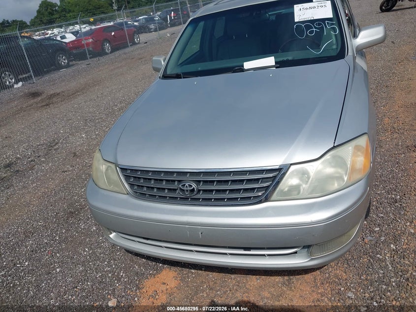 2003 TOYOTA AVALON SEDAN 3.0L V-6 DOHC, VVT, 210HP