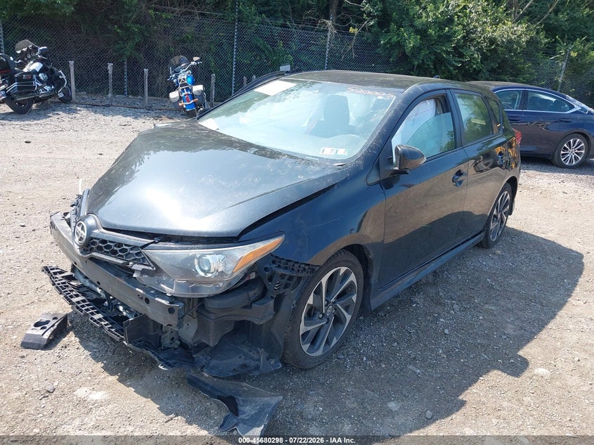 Vin: jtnkarje5gj520005, lot: 46178907, scion im 20162