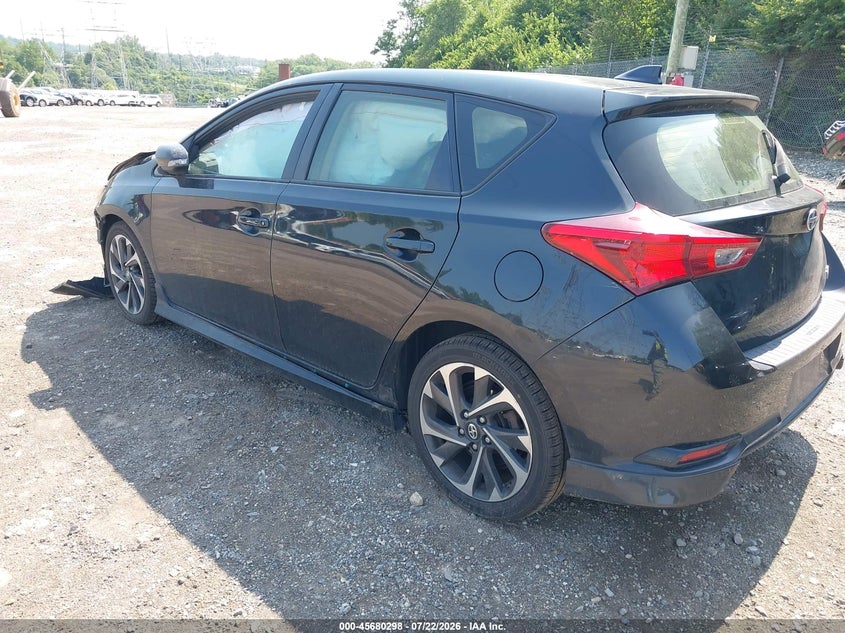 Vin: jtnkarje5gj520005, lot: 46178907, scion im 20163