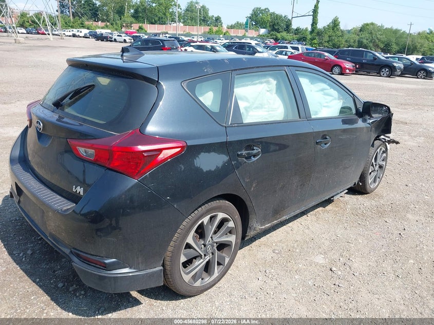 Vin: jtnkarje5gj520005, lot: 46178907, scion im 20164