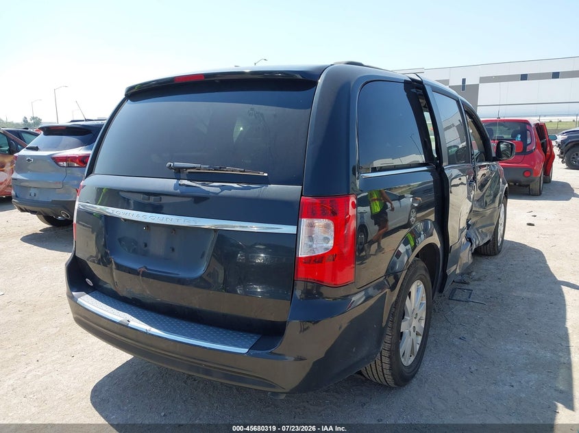 Vin: 2c4rc1bg1dr722992, lot: 46178928, chrysler town & country touring 20134