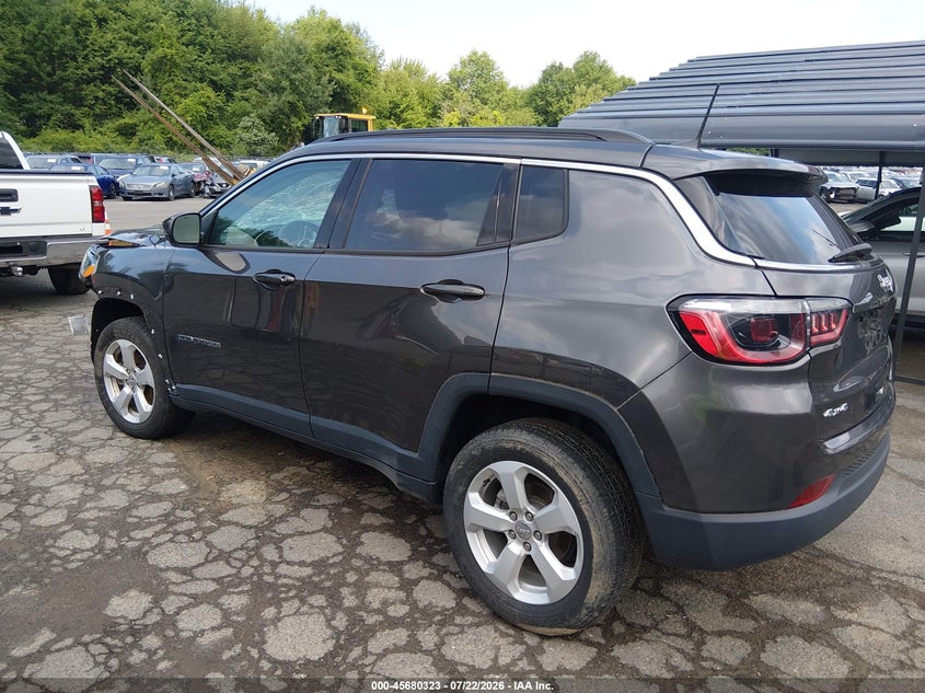 Vin: 3c4njdbb3mt547913, lot: 46178932, jeep compass latitude 4x4 20213
