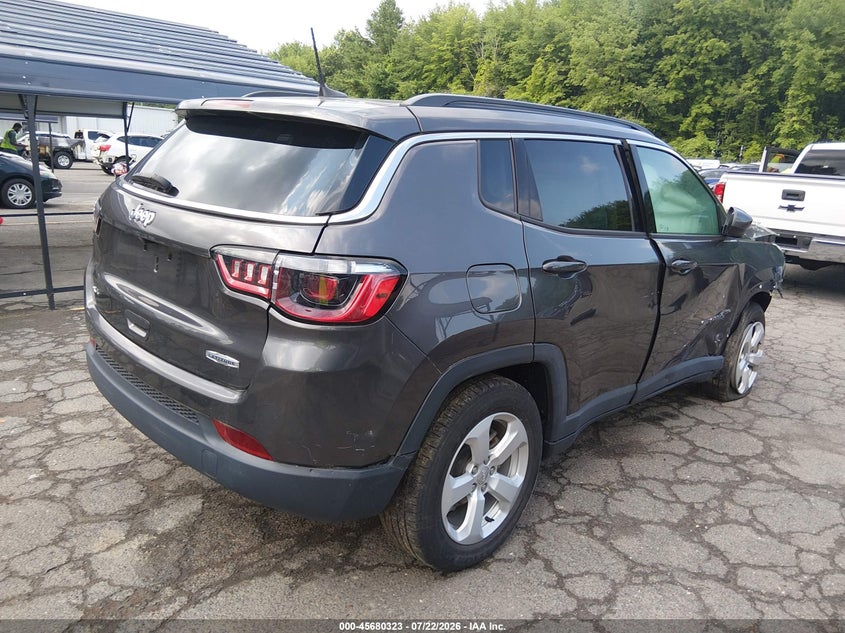Vin: 3c4njdbb3mt547913, lot: 46178932, jeep compass latitude 4x4 20214