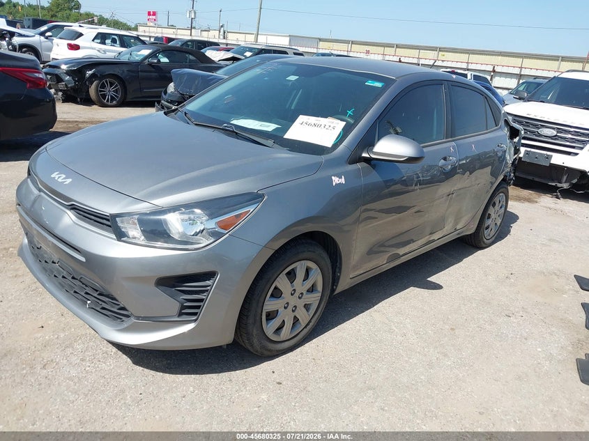 Vin: 3kpa24ad3ne462140, lot: 46178933, kia rio s 20222
