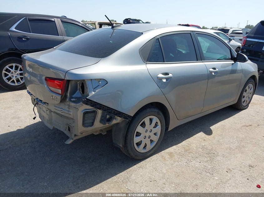 Vin: 3kpa24ad3ne462140, lot: 46178933, kia rio s 20224
