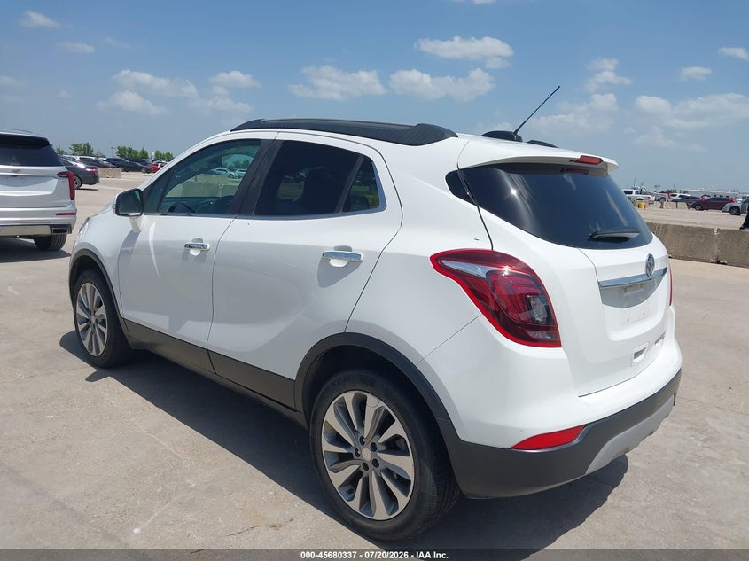Vin: kl4cjesb0kb798474, lot: 46178946, buick encore awd preferred 20193