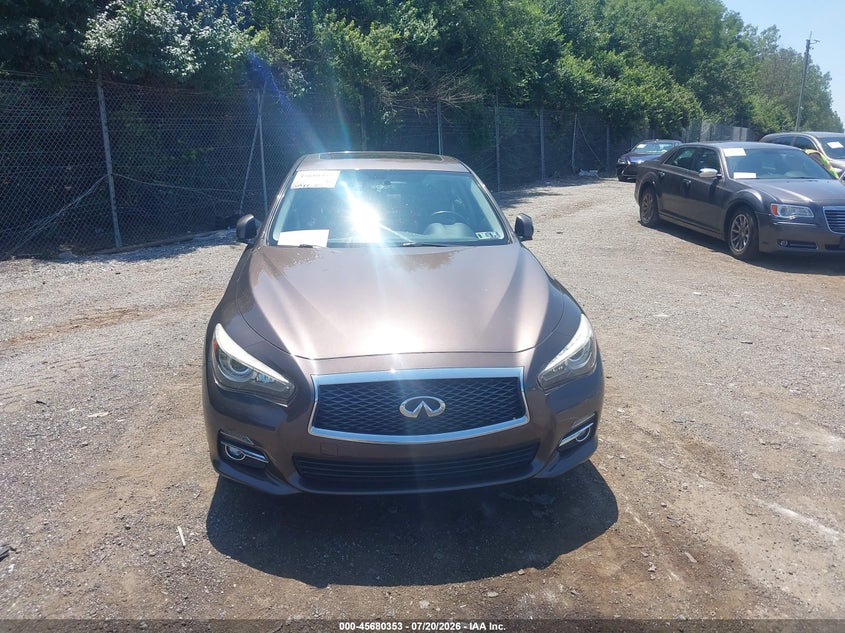 2017 Infiniti Q50 3.0T Premium VIN: JN1EV7AR7HM831502 Lot: 45680353