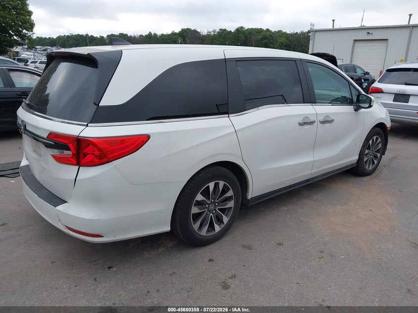 Vin: 5fnrl6h66rb059837, lot: 46178967, honda odyssey ex-l 20244
