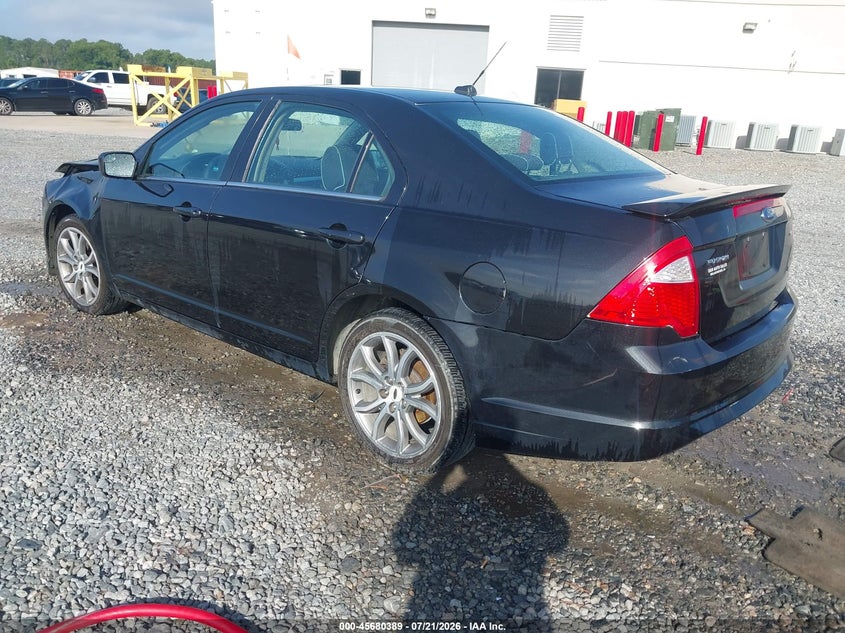 Vin: 3fahp0ha2cr429372, lot: 46178998, ford fusion se 20123
