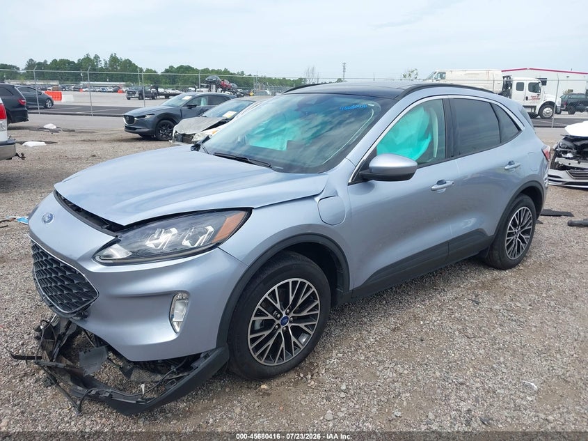 Vin: 1fmcu0kz6nub80156, lot: 46179025, ford escape sel plug-in hybrid 20222