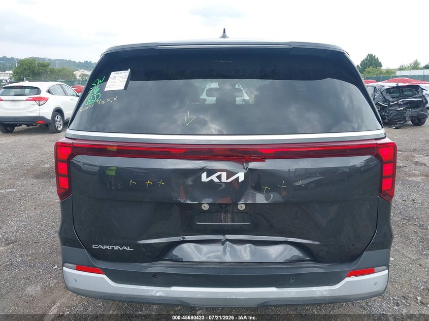 2025 Kia Carnival Mpv Lxs VIN: KNDNB5K36S6550324 Lot: 45680423