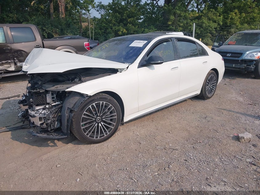 Vin: w1k6g6db4pa186771, lot: 46179048, mercedes-benz s 500 4matic 20232