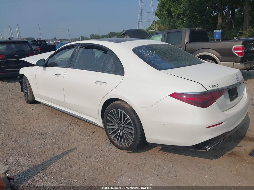 Vin: w1k6g6db4pa186771, lot: 46179048, mercedes-benz s 500 4matic 20233