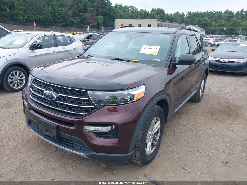 2020 FORD EXPLORER auction photo 2
