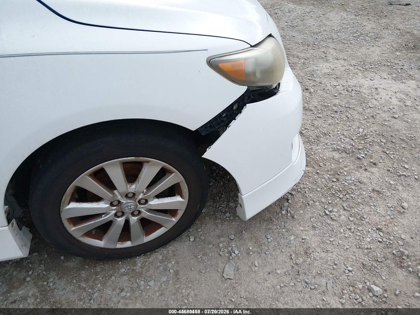 TOYOTA COROLLA 2009 VIN 1NXBU40E39Z096210