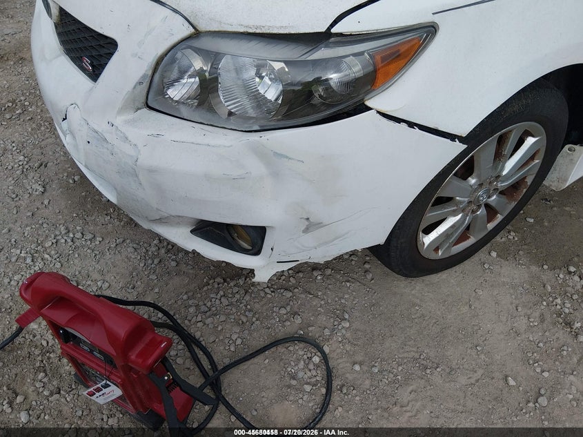 TOYOTA COROLLA 2009 VIN 1NXBU40E39Z096210