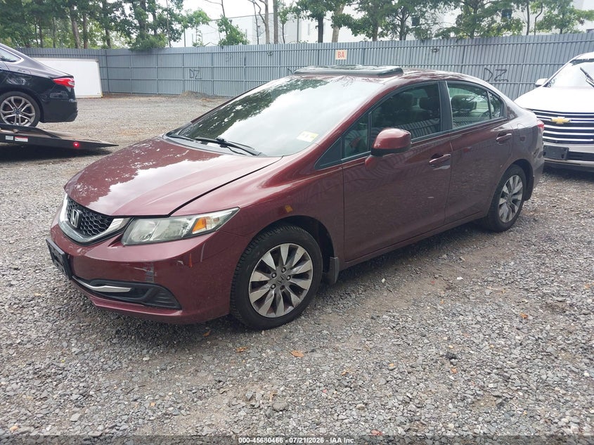 2013 HONDA CIVIC auction photo 2