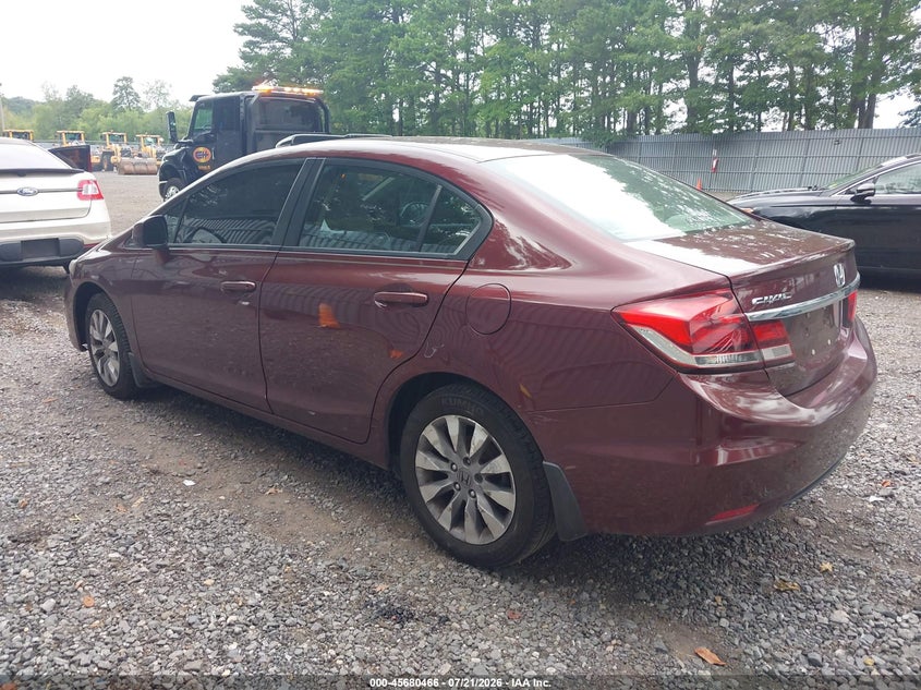 2013 HONDA CIVIC auction photo 3